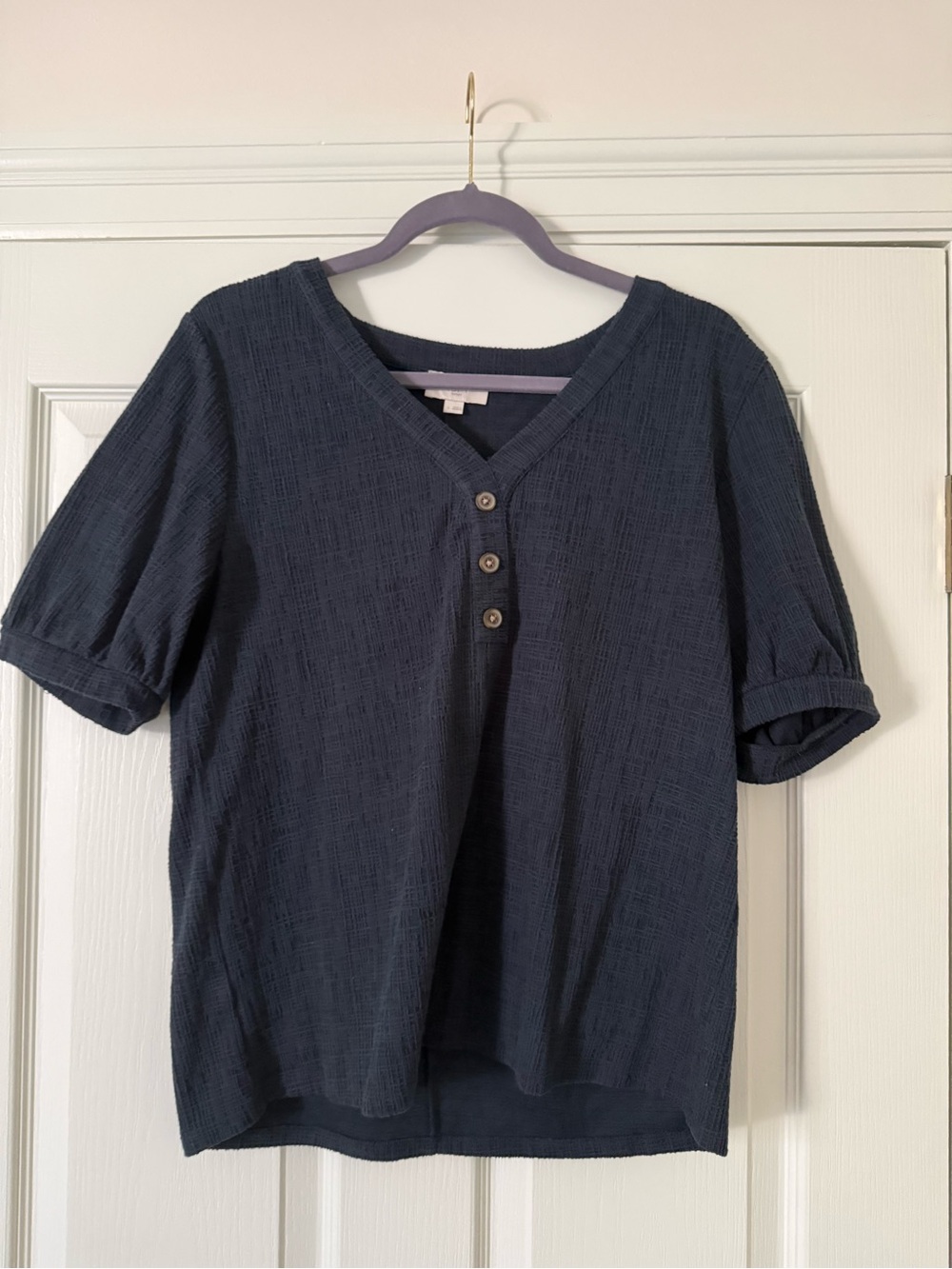 Loft Short Sleeve Blouse